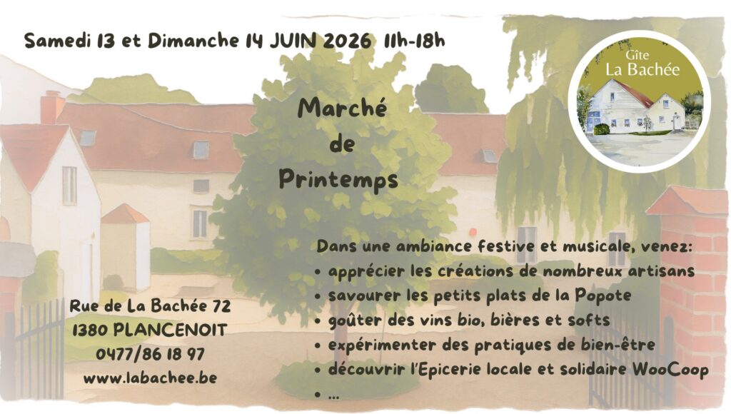 Marché de Printemps à La Bachée 2026